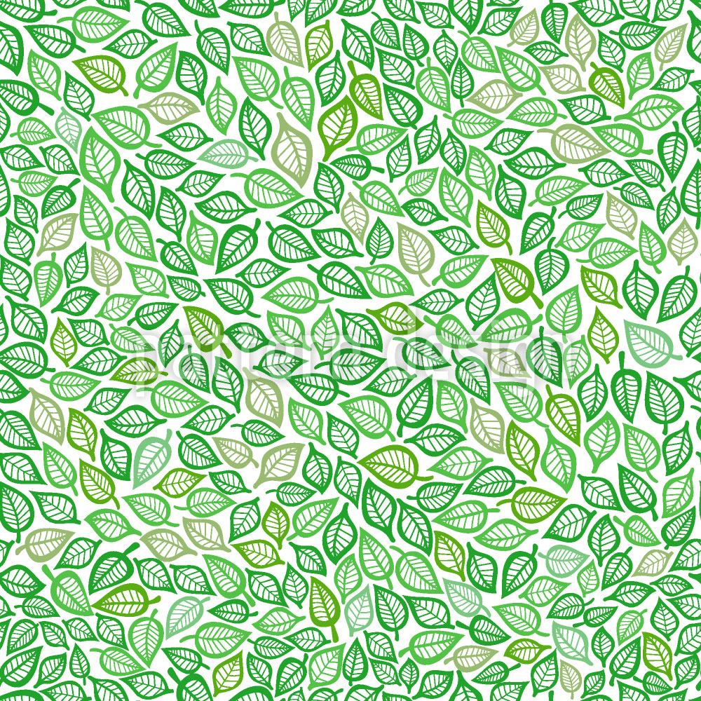 patterned-wallpaper-covered-with-leaves