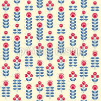 patterned-wallpaper-folklore-flower-garden