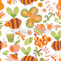 patterned-wallpaper-mellifluous-bees