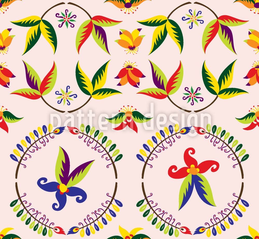 patterned-wallpaper-vintage-flower