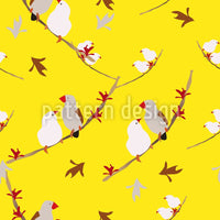 patterned-wallpaper-lovebirds-yellow