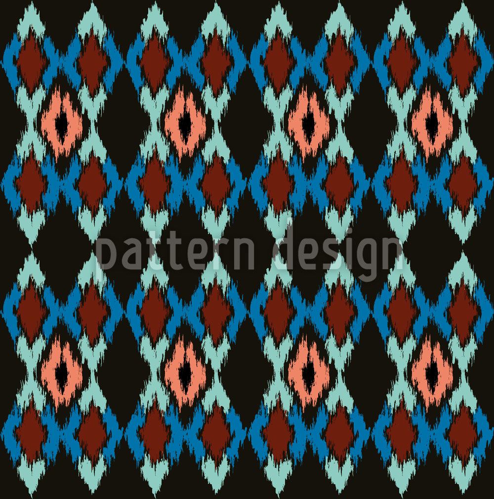 patterned-wallpaper-tribal-dance-night