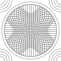 patterned-wallpaper-in-the-circle-grid