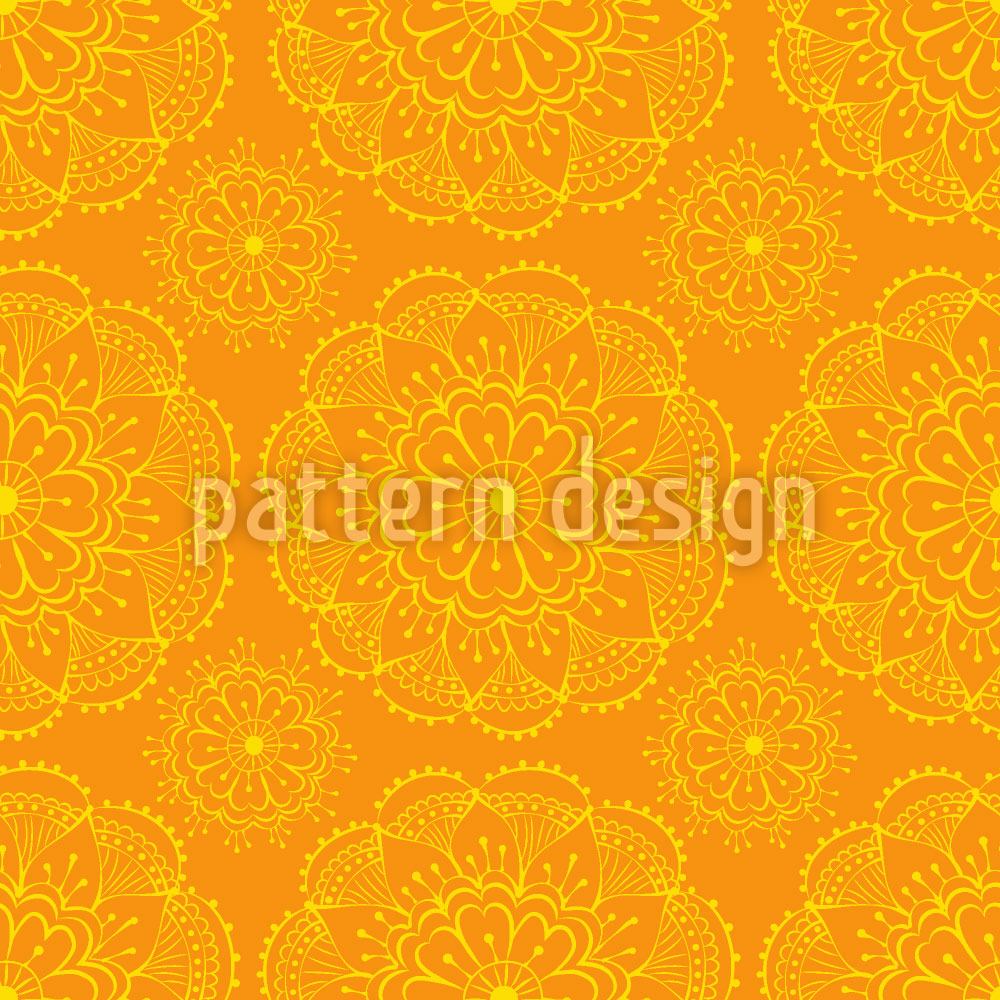 patterned-wallpaper-flowers-on-my-summer-sari