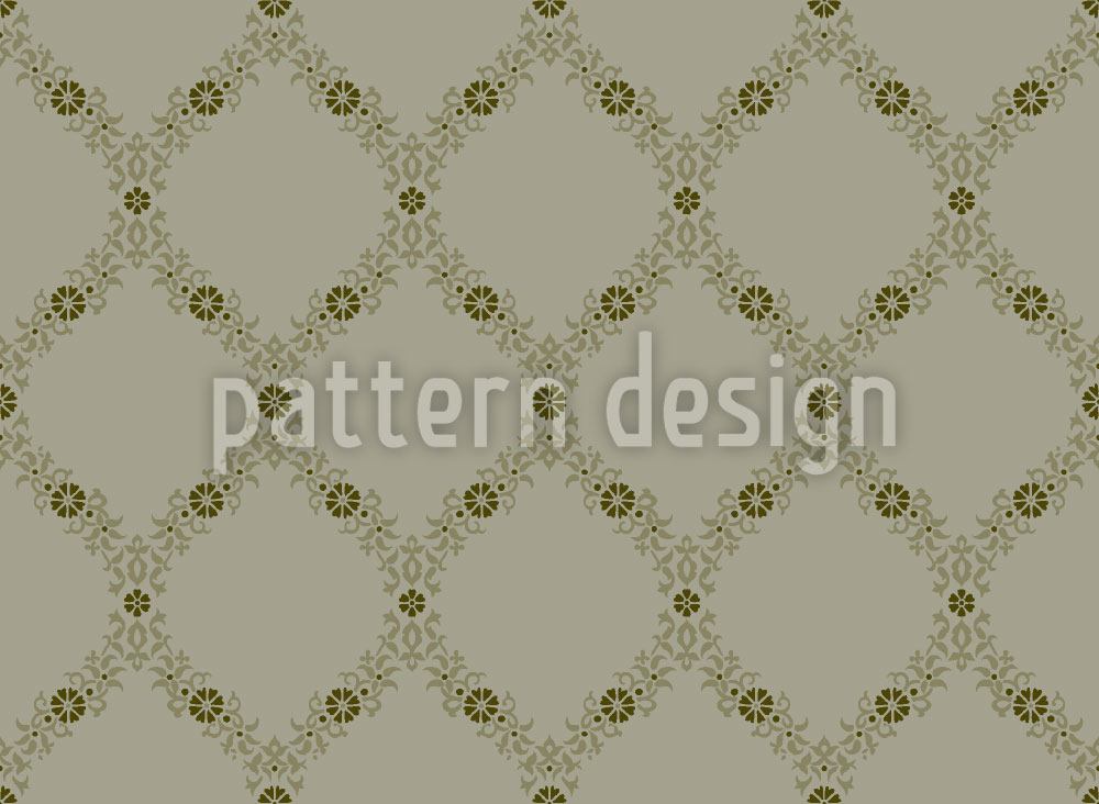 patterned-wallpaper-flower-tendril