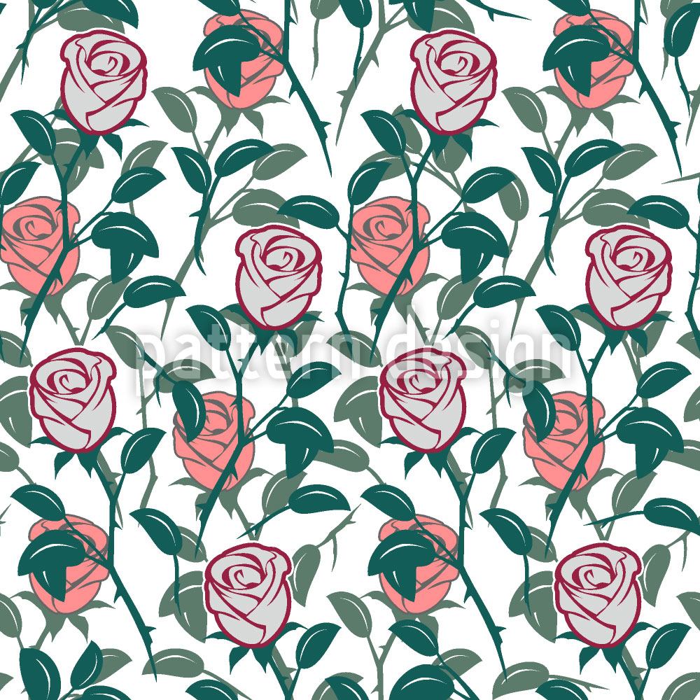 patterned-wallpaper-in-the-english-rose-garden