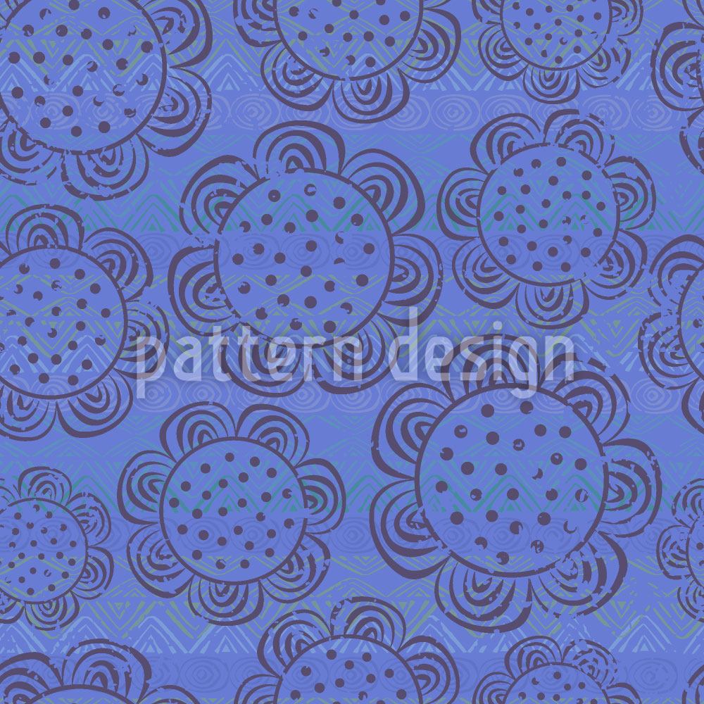 patterned-wallpaper-rustic-flowers