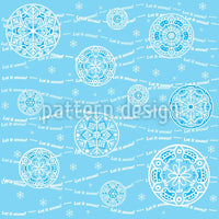 patterned-wallpaper-let-it-snow-ii