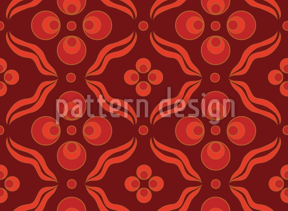 patterned-wallpaper-ottomani-red