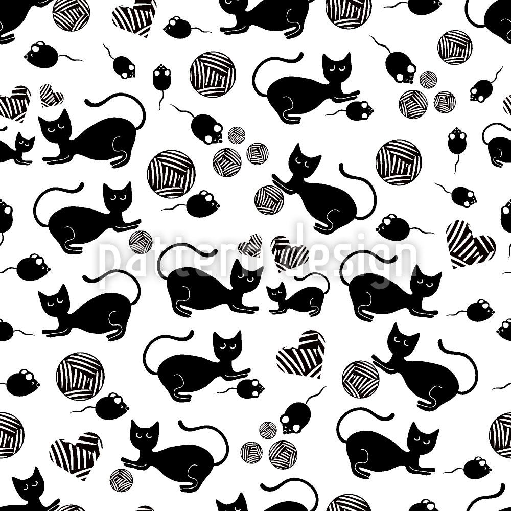 patterned-wallpaper-the-black-cat-mousy