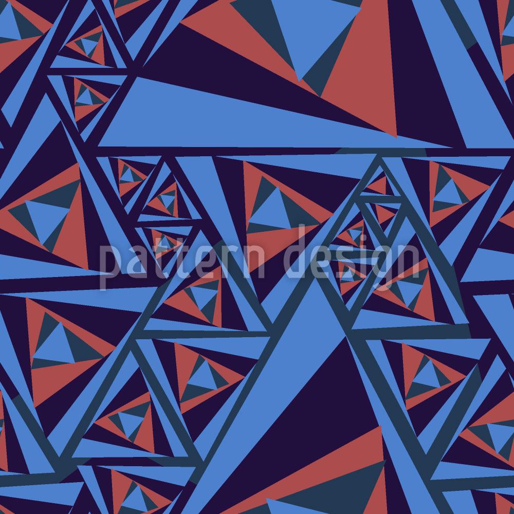 patterned-wallpaper-triangle-tilting