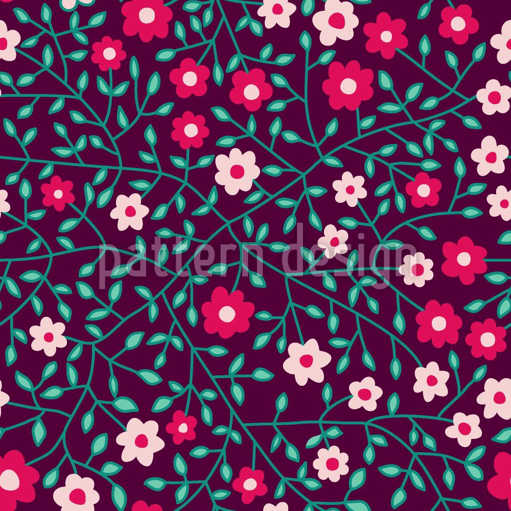 patterned-wallpaper-fine-little-flowers