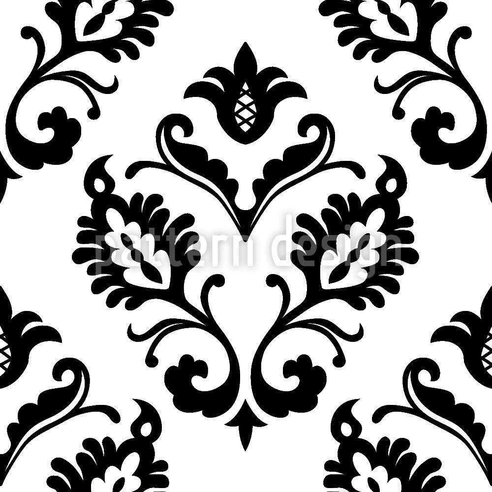 patterned-wallpaper-aramis-bw