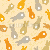 patterned-wallpaper-bouncing-bunnies-yellow