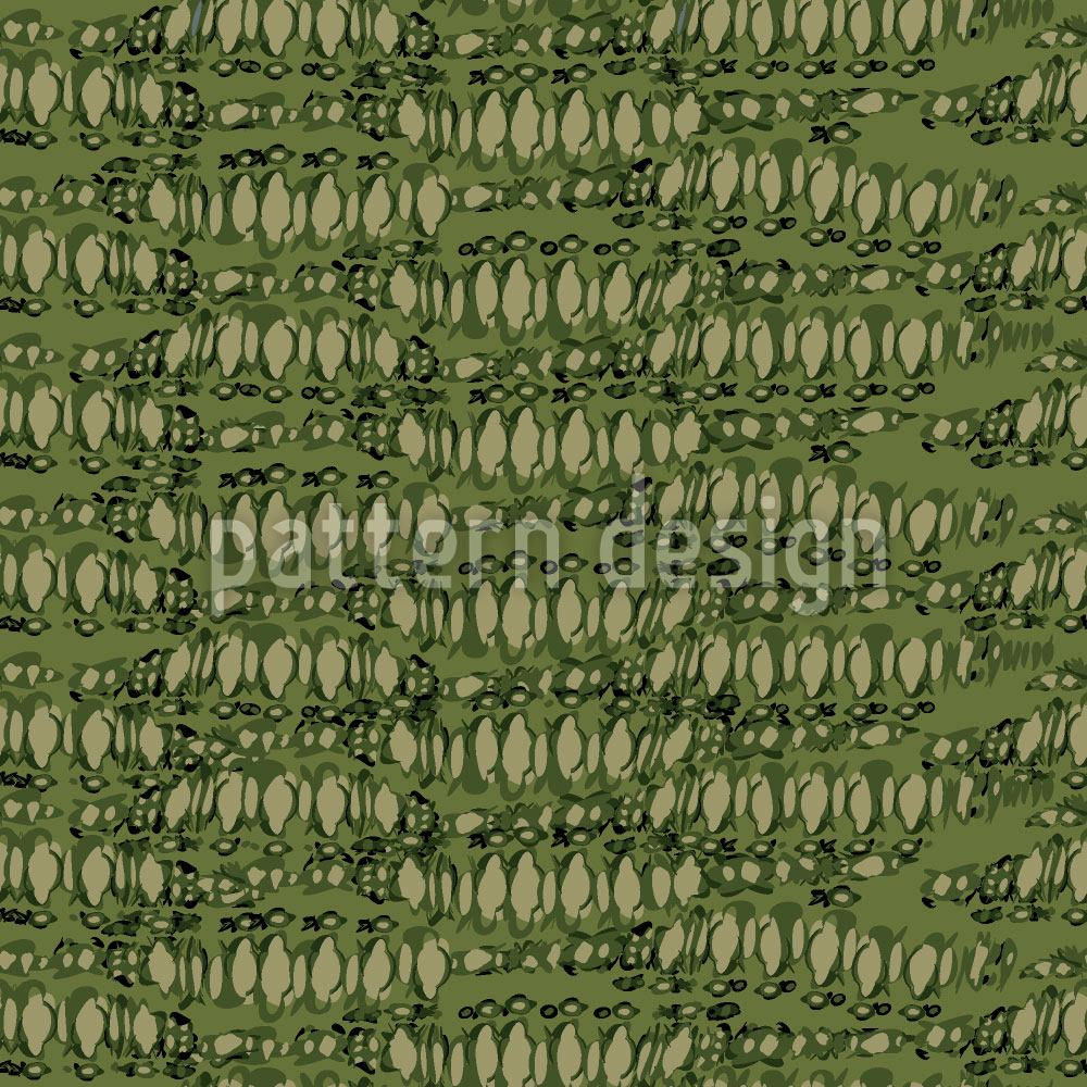 patterned-wallpaper-reptilio-green