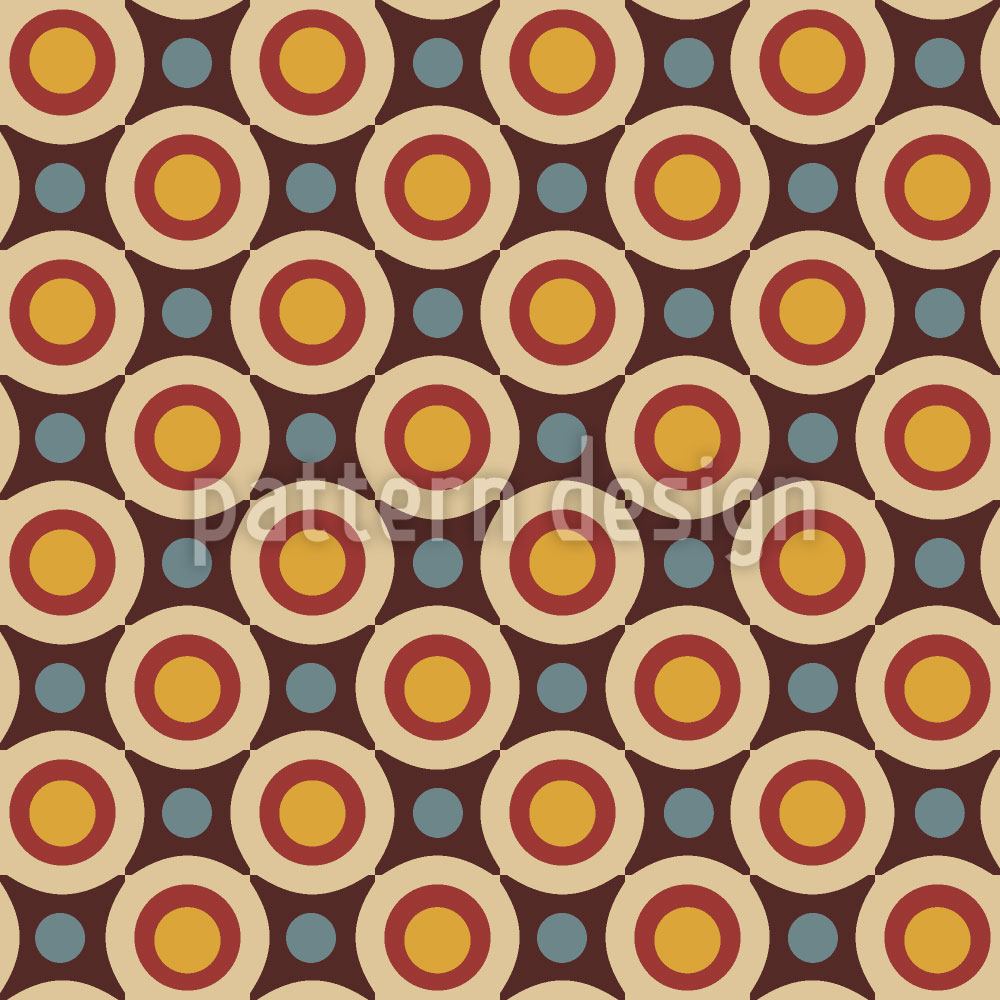 patterned-wallpaper-retro-stars-and-circles