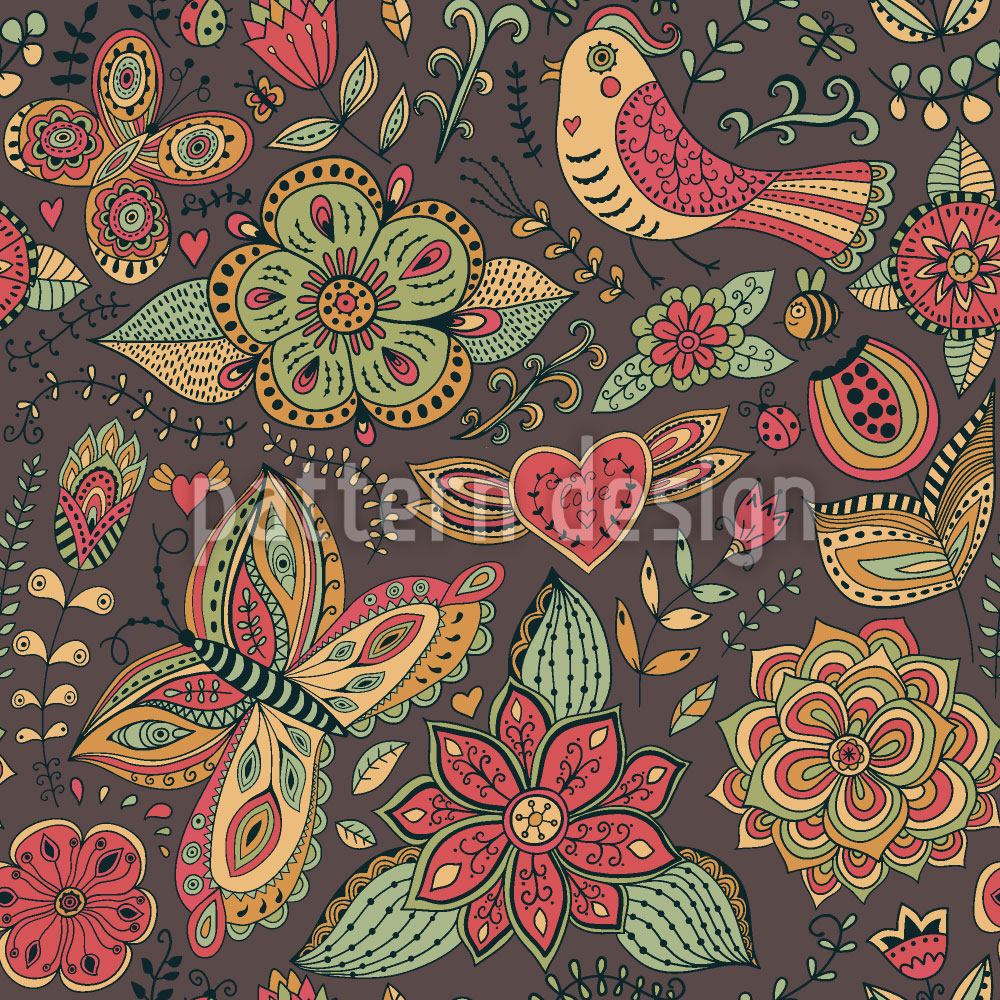 patterned-wallpaper-enchanting-land-of-fantasy