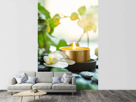 photo-wallpaper-zen-orchid-and-candle