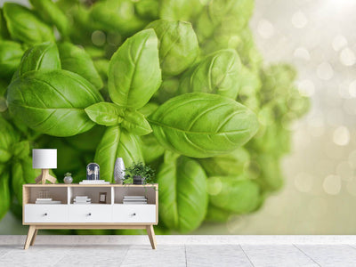 photo-wallpaper-a-bouquet-of-basil