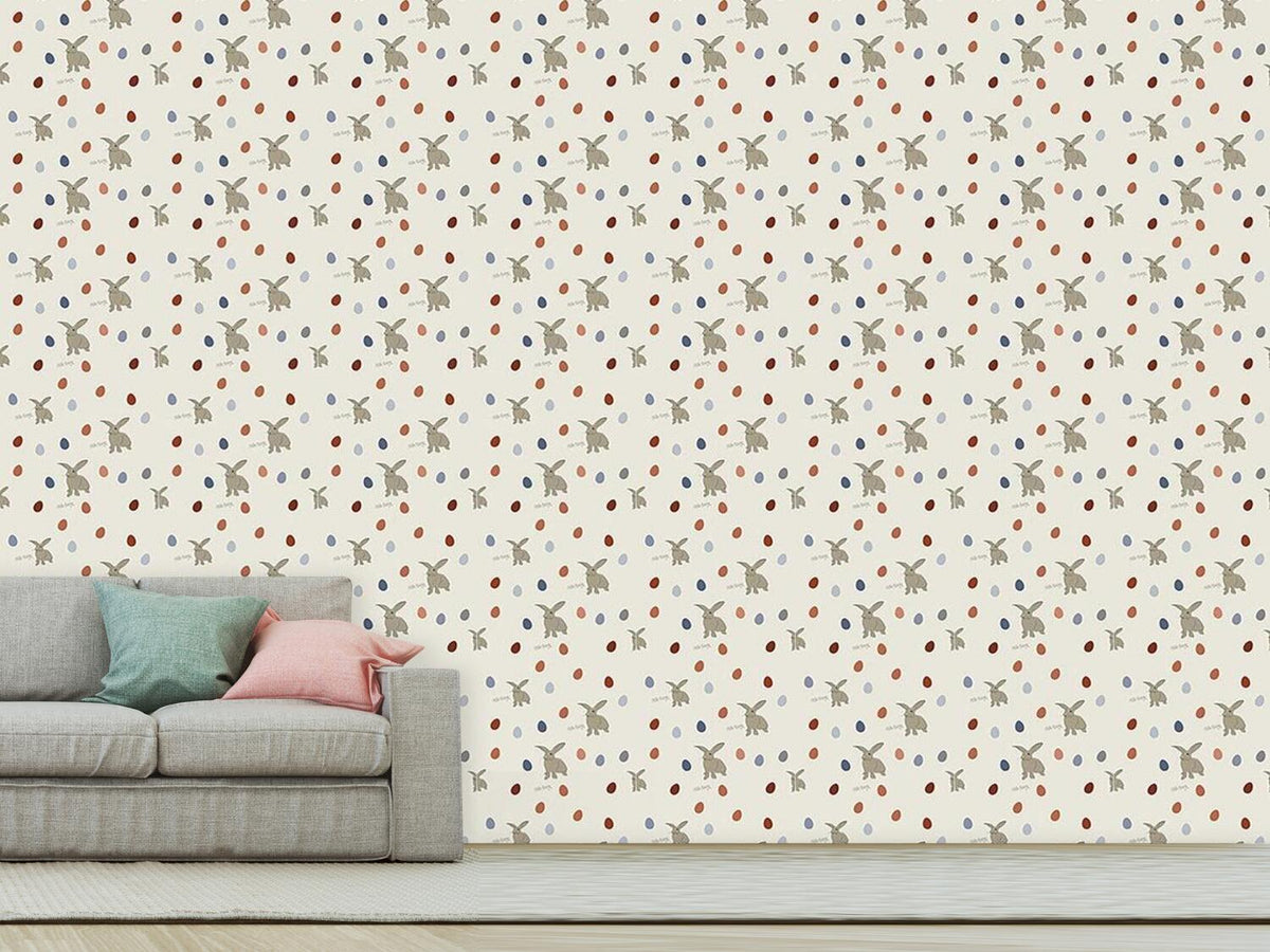 patterned-wallpaper-happy-easterbunnies