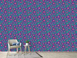 patterned-wallpaper-funky-flowers