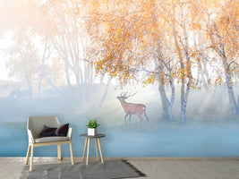 photo-wallpaper-elk-lost-in-mist-x