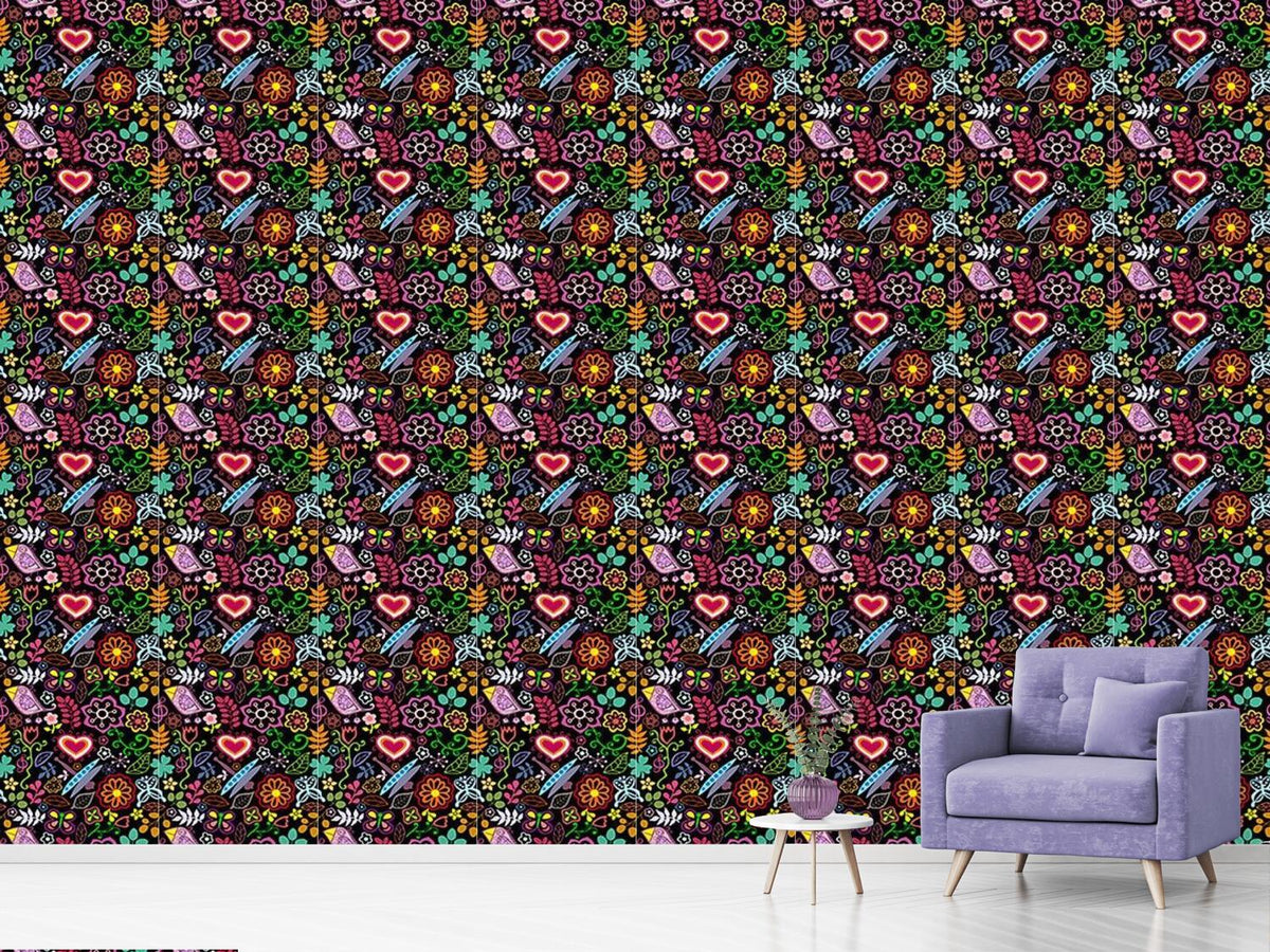 patterned-wallpaper-a-midsummer-night-dream