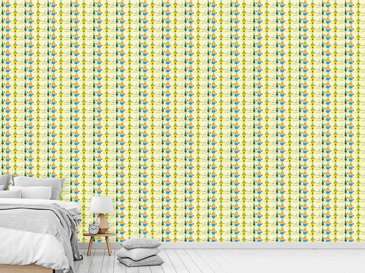 patterned-wallpaper-spring-dreaming