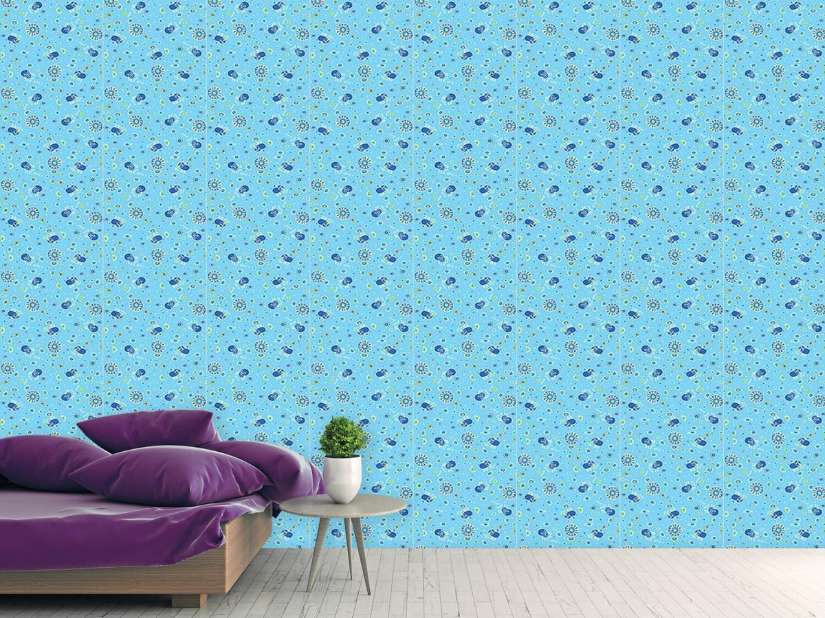 patterned-wallpaper-playful-pet-babies