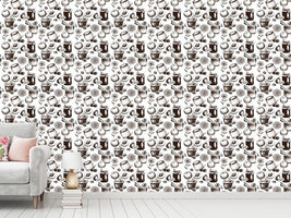 patterned-wallpaper-jam-jars