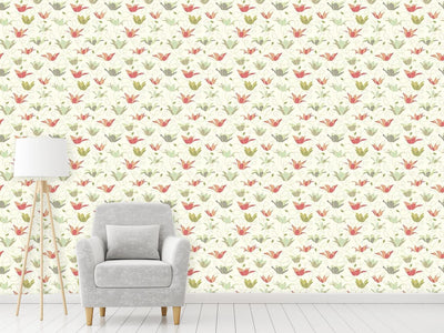 patterned-wallpaper-magic-garden-ii