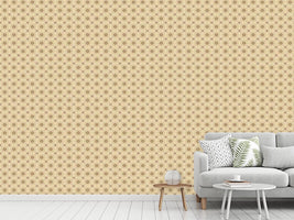 patterned-wallpaper-beige-flowers