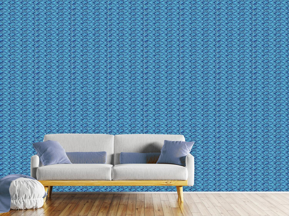 patterned-wallpaper-maori-fish