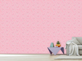 patterned-wallpaper-sewing-hearts