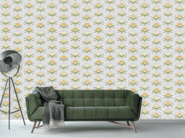 patterned-wallpaper-tender-lilies-on-grey