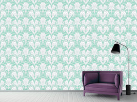 patterned-wallpaper-damasko-green