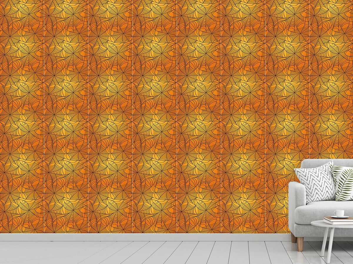 patterned-wallpaper-spooky-cobweb