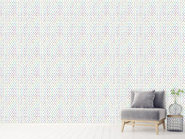 patterned-wallpaper-neon-polka-dots