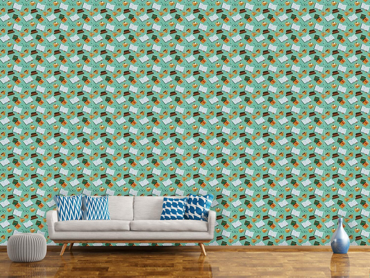 patterned-wallpaper-open-book