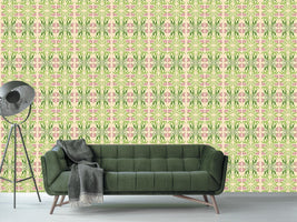 patterned-wallpaper-mystic-flora-green