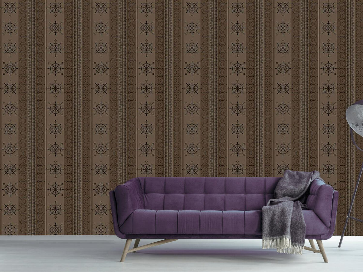 patterned-wallpaper-nordic-brown