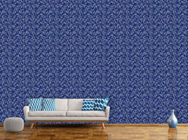 patterned-wallpaper-textus-blue