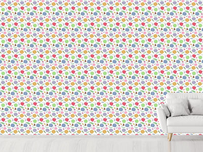 patterned-wallpaper-kindergarten-flowers