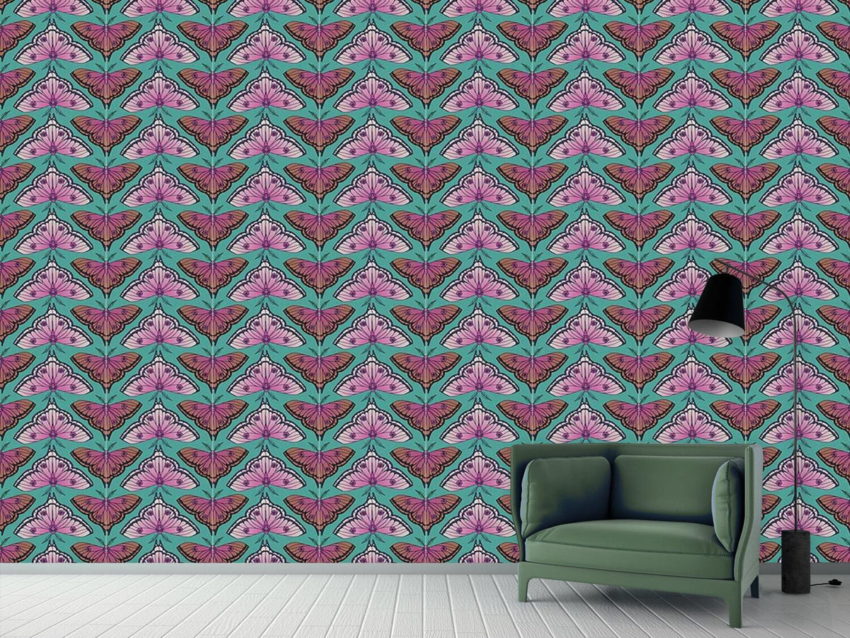 patterned-wallpaper-moth-fantasy