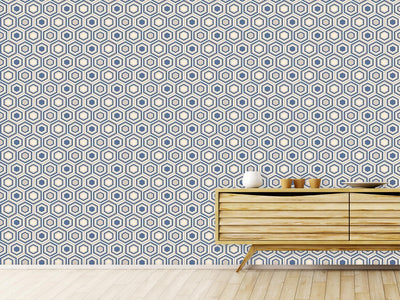 patterned-wallpaper-soft-hexagon