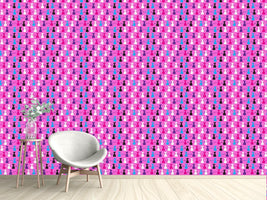 patterned-wallpaper-the-visit-of-the-little-kittens