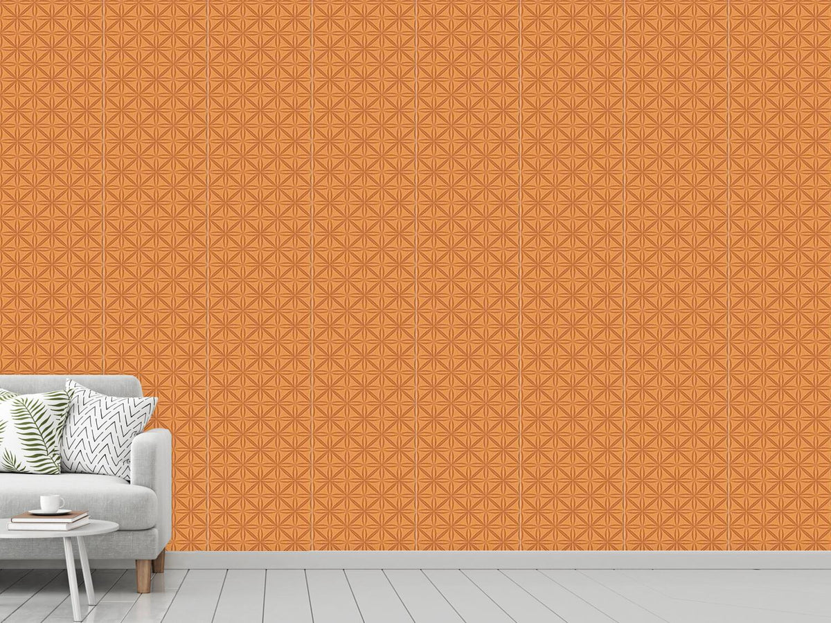 patterned-wallpaper-caramel-check