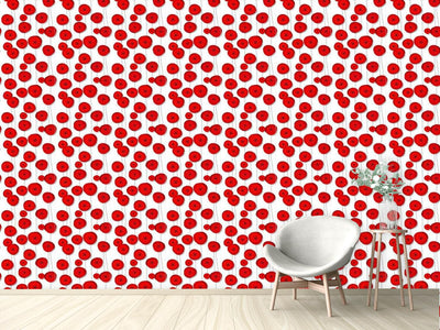 patterned-wallpaper-poppy-flowers-on-wire