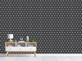 patterned-wallpaper-folk-flowers-monochrome