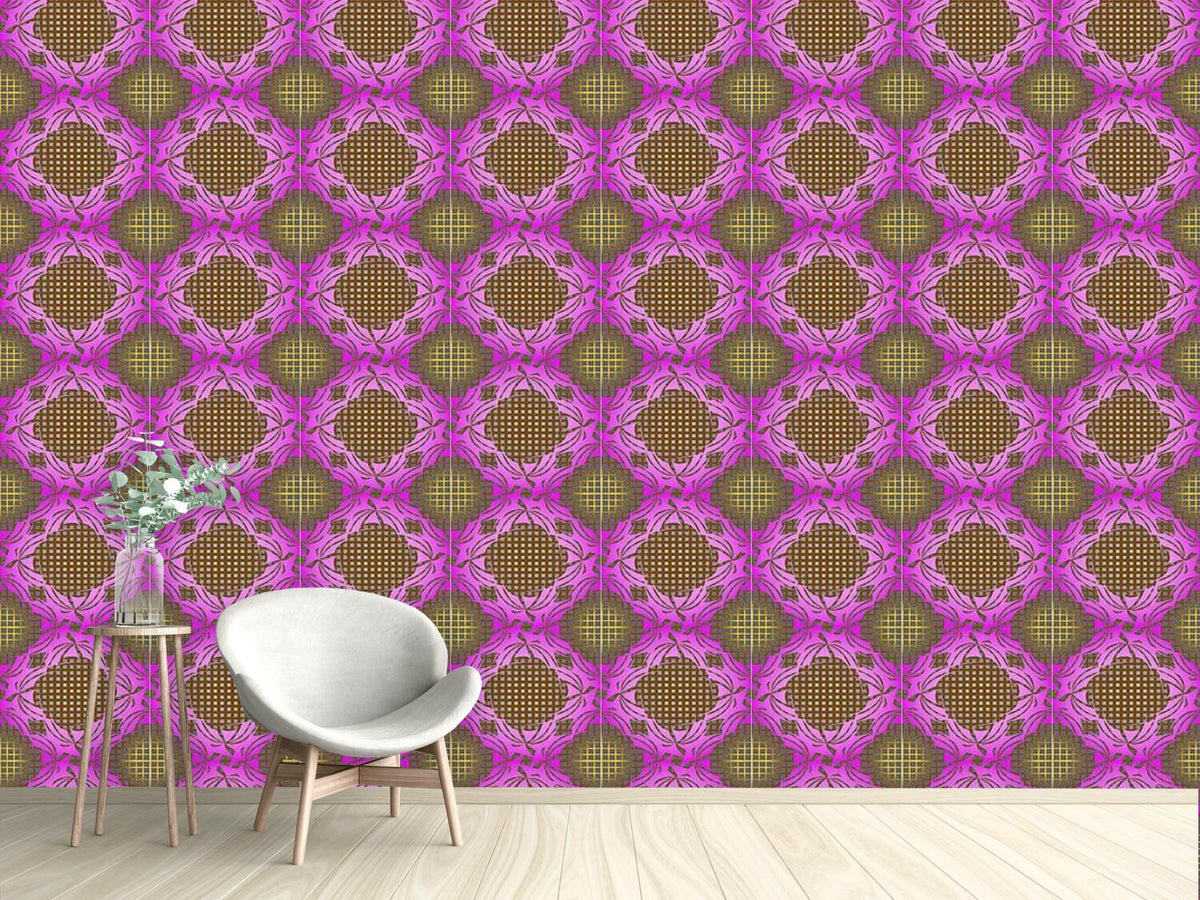 patterned-wallpaper-blooming-grid